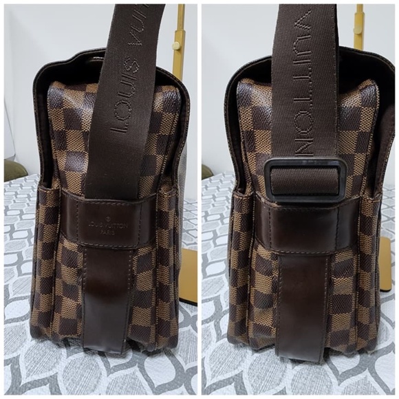 Authentic Louis Vuitton Damier Canvas Naviglio Messenger Bag - Picture 10 of 14